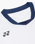 Yonex 10634EX Men's Crew Neck Shirt [White]