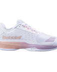 Babolat Jet Tere 2 Premium All Court Women Tennis Shoes [White/Sunset]