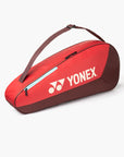 Yonex 2026 Team 3-Pack Racquet Bag [Ruby Red]