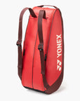 Yonex 2026 Team 6-Pack Racquet Bag [Ruby Red]