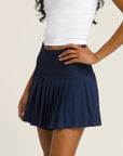 Wilson Midtown Tennis Skirt [Classic Navy]