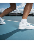 Head 2025 Revolt Pro 4.5 Women Tennis Shoes [White/Twilight Blue]
