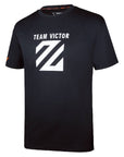 VICTOR x LZJ T-LZJ301 C T-Shirt [Black]