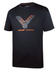 VICTOR x LZJ T-LZJ302 C T-Shirt [Black]