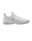 Yonex 2022 Power Cushion Sonicage 3 Ladies Court Shoes [White/Silver]